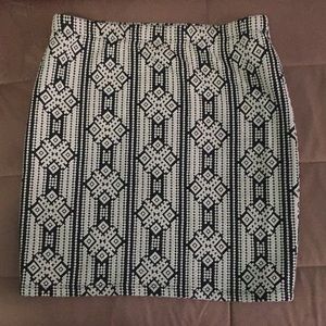 Patterned skirt